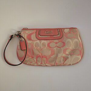 Authentic Coach Wristlet